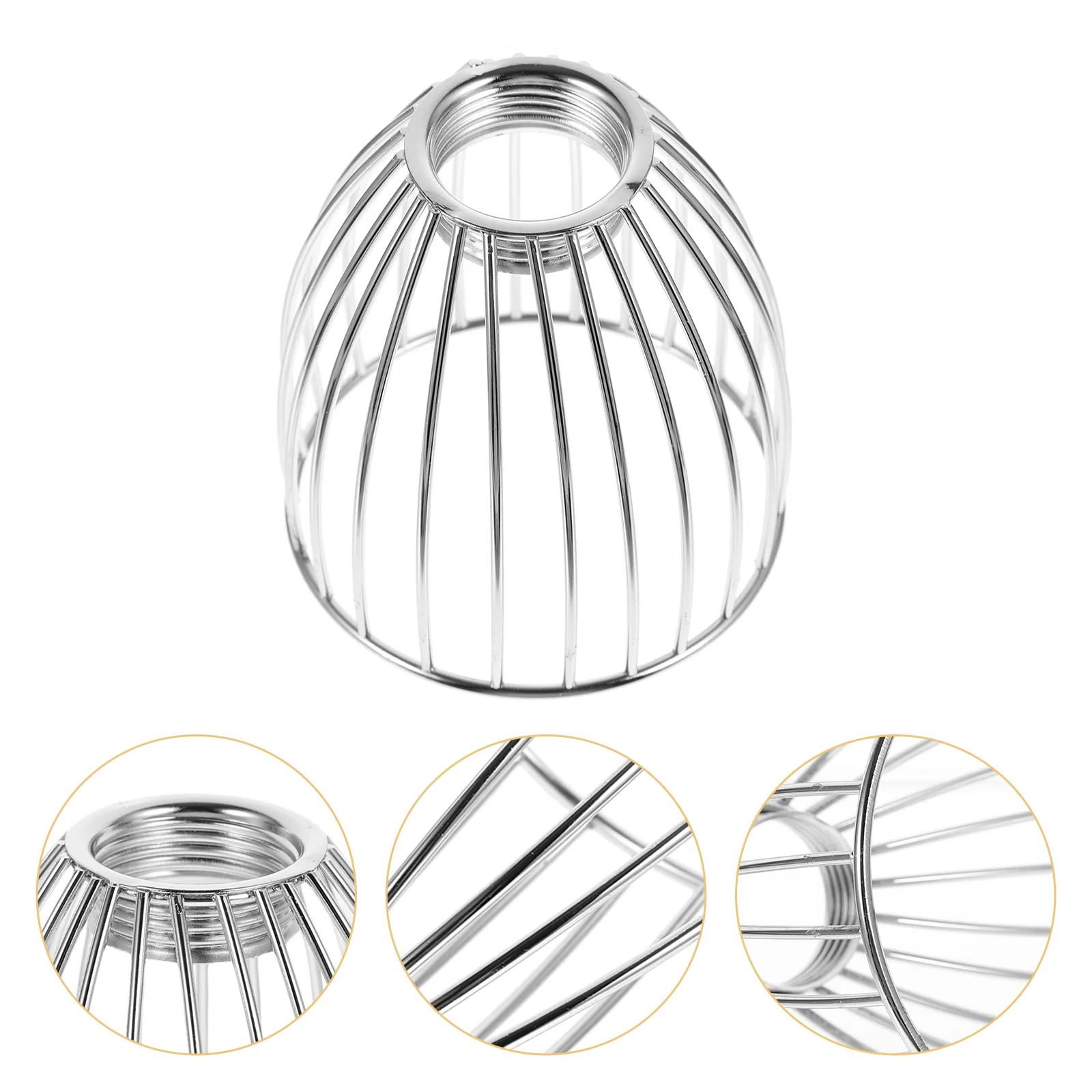 

Wrought Iron Bird Cage Lampshade Housewarming Gift Accessory Chandelier Cover Crafts Birdcage Light for