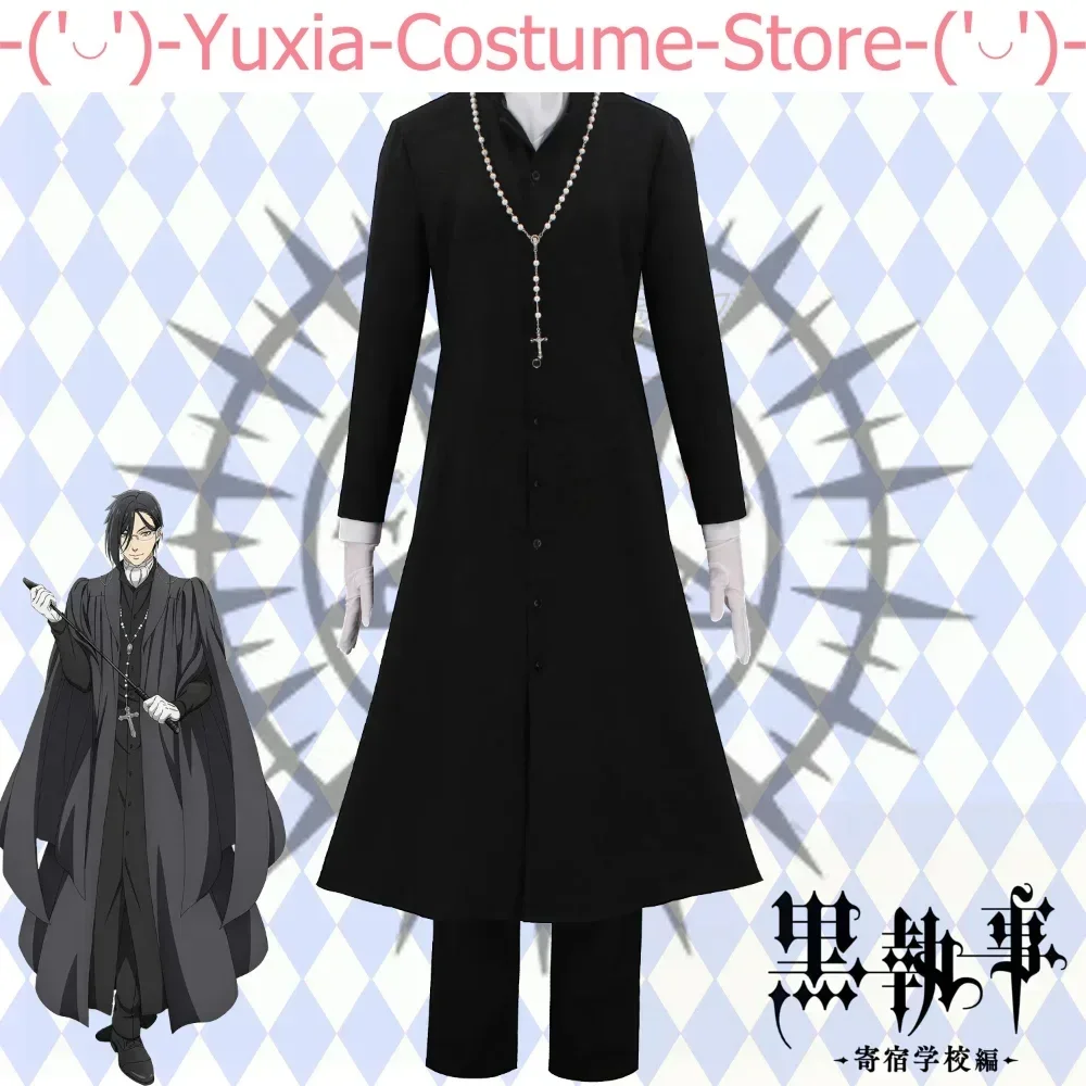 Black Butler Sebasuchan Mikaerisu Public School Arc Cosplay Costume Cos Game Anime Party Uniform Hallowen Play Role Clothes