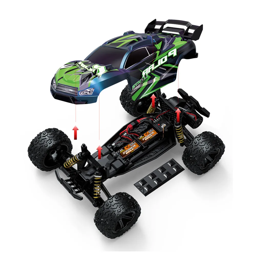 RC Drift Car Professional 1/8 RC Auto 45 km/h 4WD Offroad Monster Truck Kontroll entfernung 100m geeignet für Wüsten/Straßen