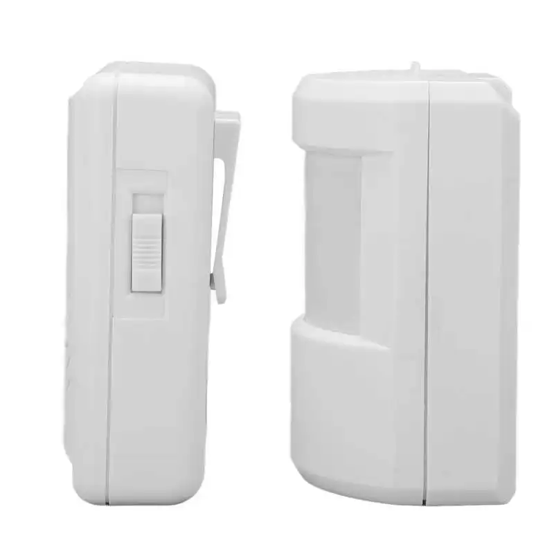 Wireless Driveway Alarm Infrared Transmitter Doorbell Receiver Motion Sensor Weatherproof for Home Security System new