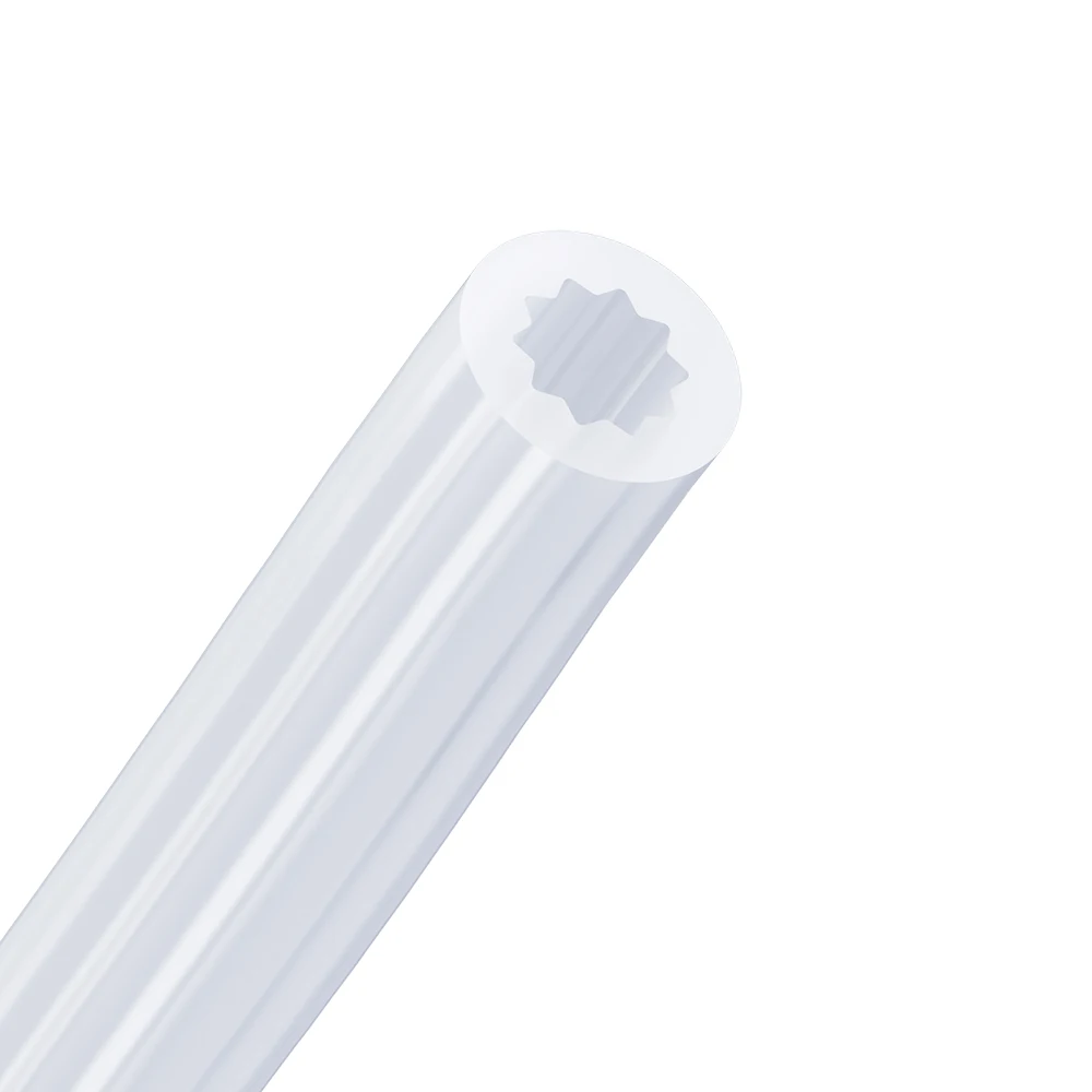 BIGTREETECH Rurka do drukarki 3D w kształcie gwiazdy, rurka PTFE 1M/2M, filament 4mm OD, teflonowa, ultra-gładka, zapewniająca płynne przepływanie, do Bambulab AMS Creality — zdjęcie produktu 2