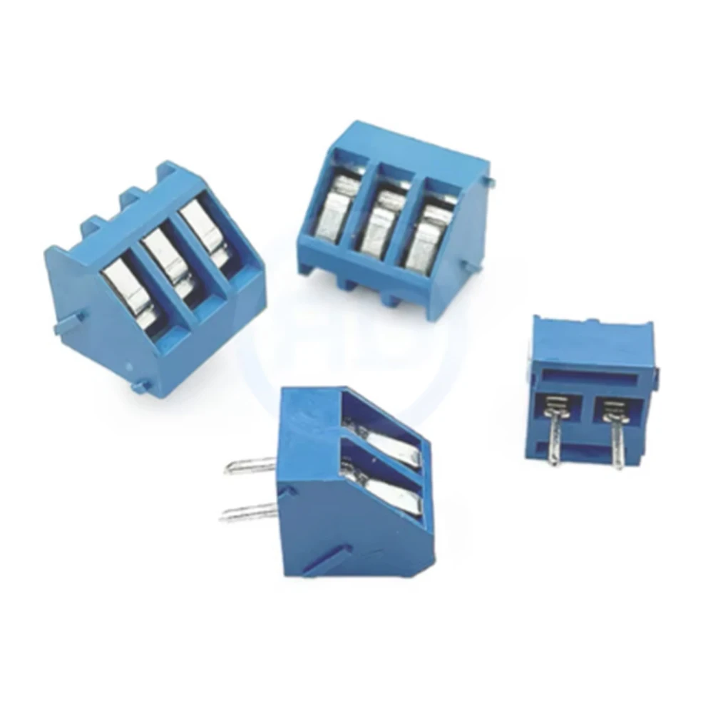 (10 pcs) KF330 5.0mm Bevelled Screw PCB Terminal Block Terminal Block Connector Splicable KF330 2-3P KF330-5.0