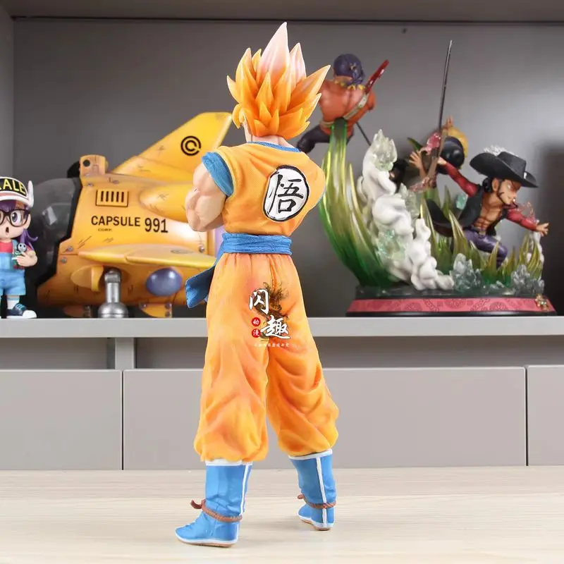 30cm Son Goku modelo Dragon Ball Z figura de acción Anime DBZ Super Saiyan Figuras colección muñeca adornos juguetes regalo para niños
