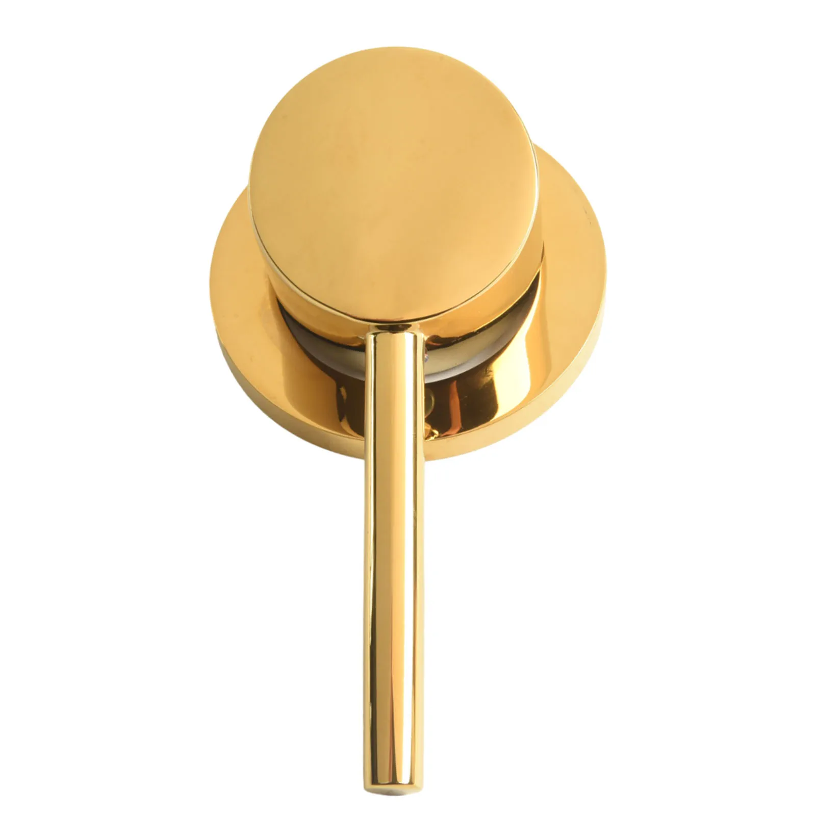 1/2inch Round for Wall Mounted Manual Mixer Valve with Hot Cold Water Control Suitable for Bathroom and Kitchen Fixtures