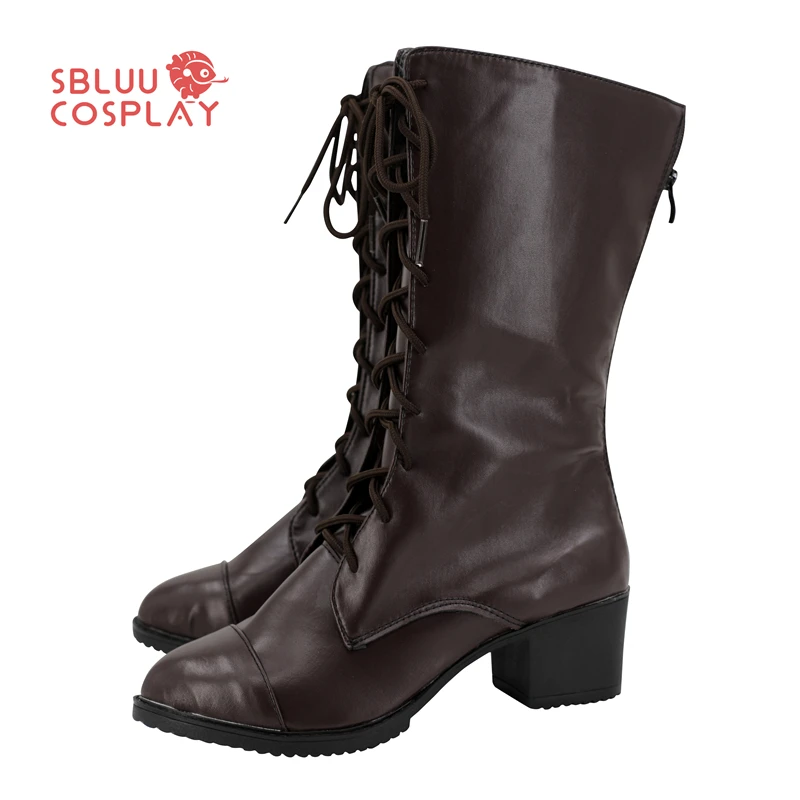 

SBluuCosplay Anime Himemori Luna Cosplay Shoes Halloween Party Custom Made Boots