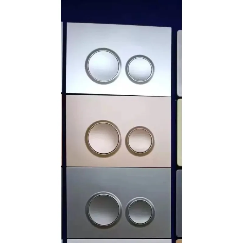 Suitable for Wall Water Tank Flush Panel Gun Gray Squat Concealed Water Tank Extension Button