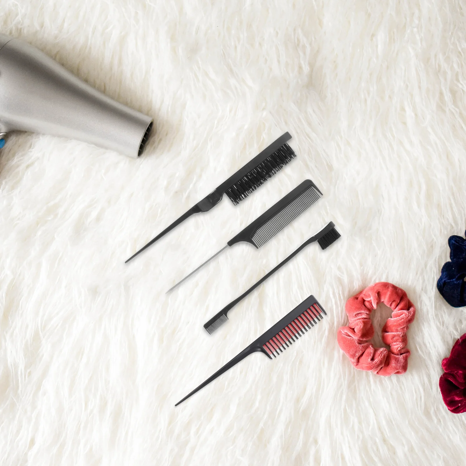 

1Set Professional Hair Dye Comb Brush Kit Sturdy Reusable Hairdressing Tools Home Salon Hair Coloring Hairstyle Supplies