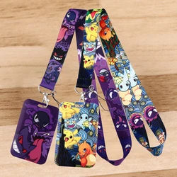 Cute Anime Characters Keychain Lanyard For Keys ID Card Badge Holder Neck Strap Phone Straps Cosplay Accessories