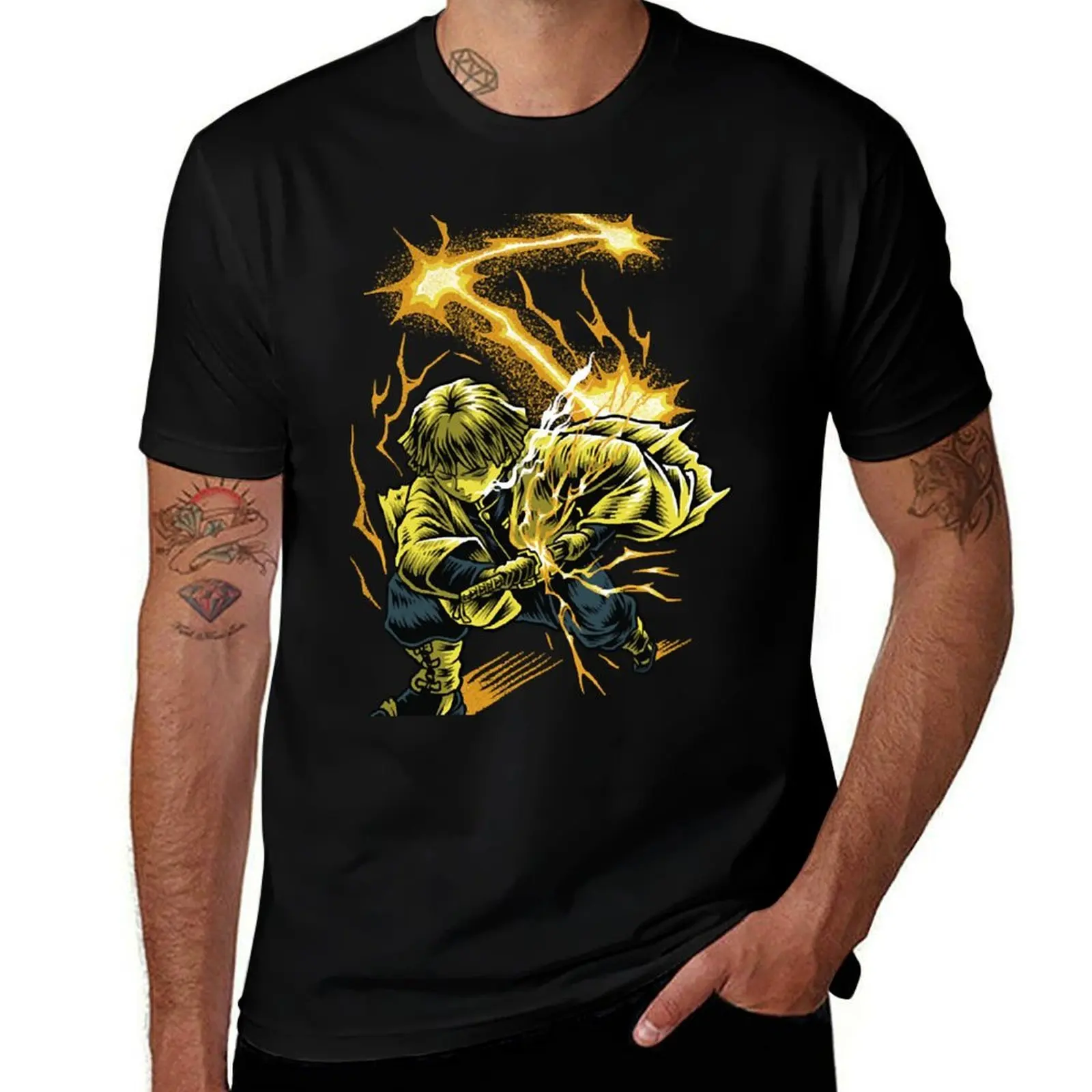 

Breath of Thunder T-Shirt t shirt personalised essential t shirt t shirt men 100% cotton luxury brand T-Shirt