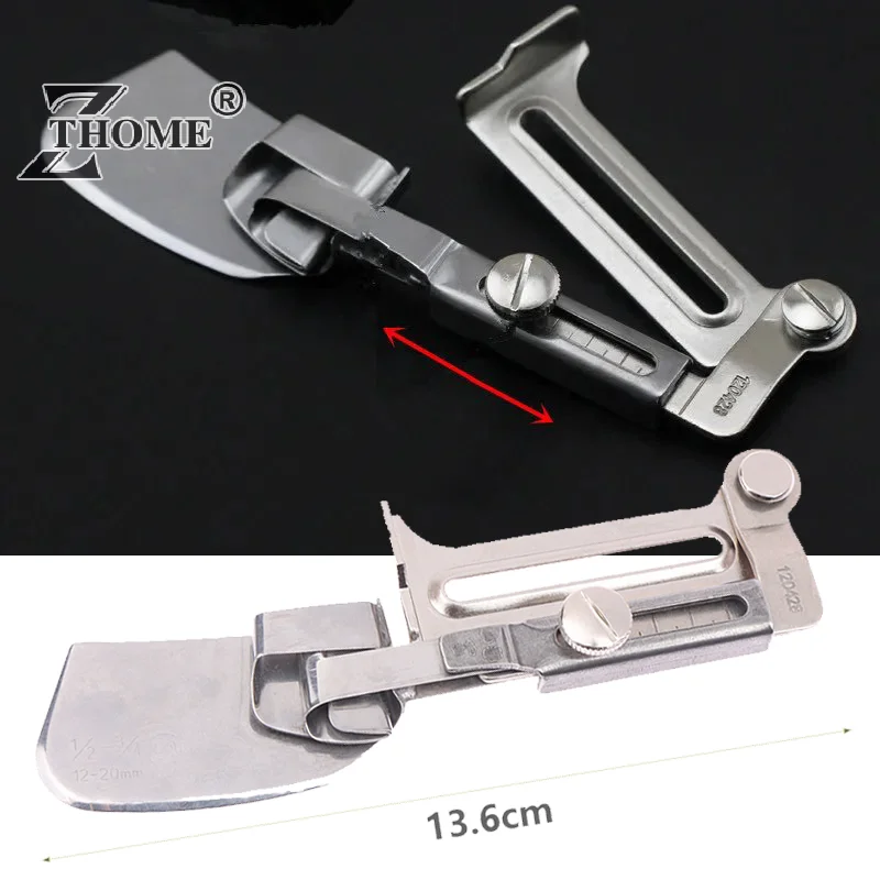 6MM-25MM A11 Adjustable Hemming Roller Crimping Folder Binder Presser Foot For Industrial Lockstitch Sewing Machine Accessories