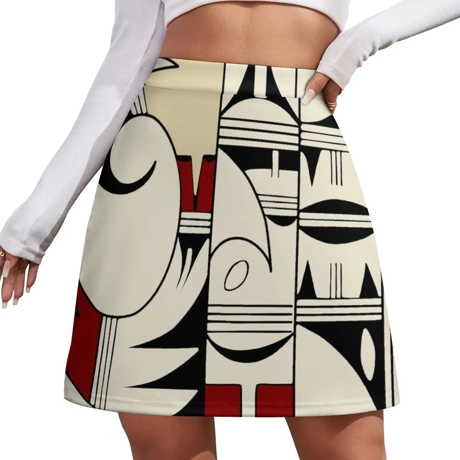 

Hopi Pottery Mini Skirt Summer dress skirt women Female clothing