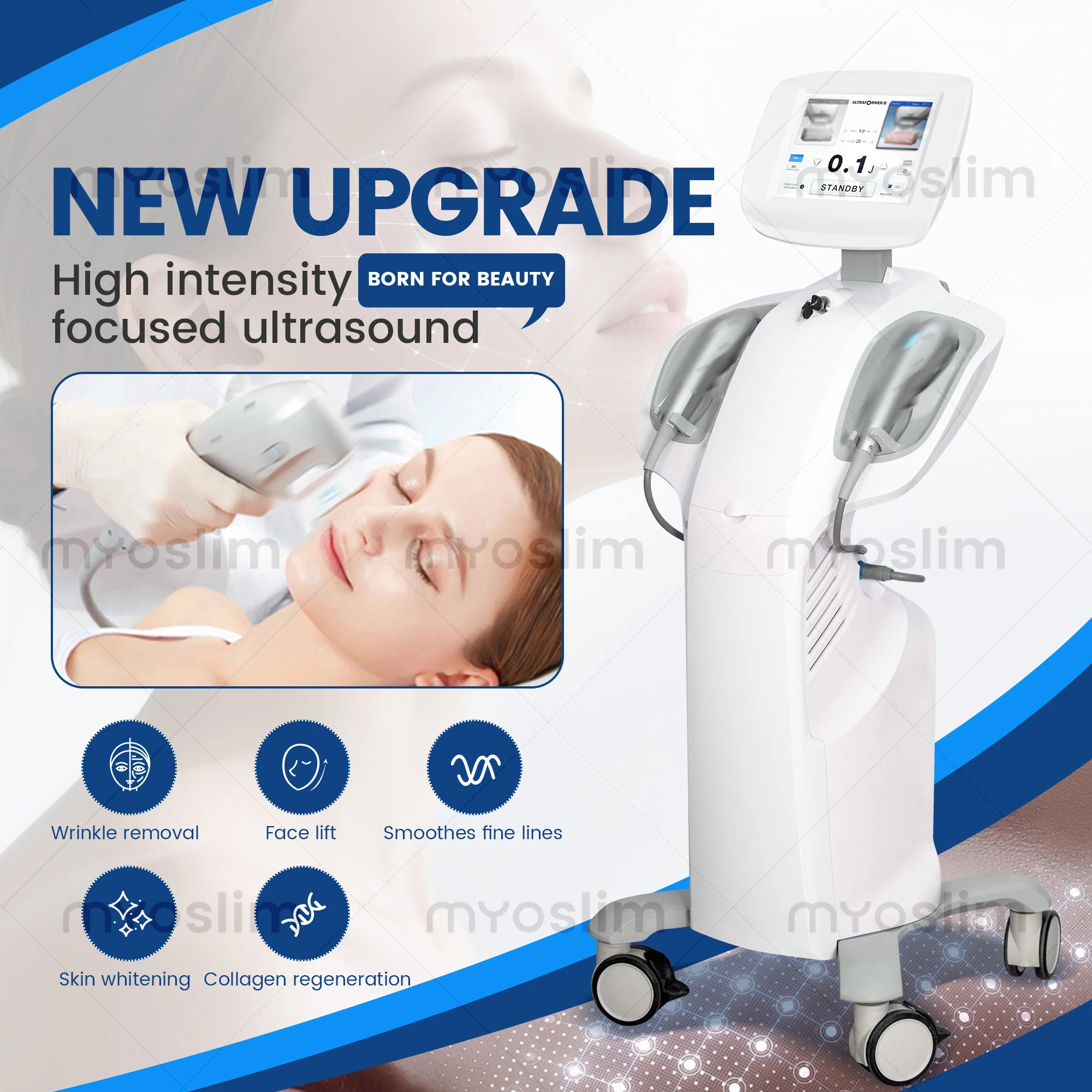 7D Beauty SPA Machine Body Tightening Burning Fat Skin Firming Slimming Body Sculpt