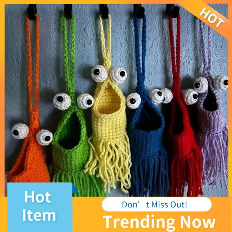 

CMHI-Plant Hanger Indoor Hanging Planter Basket,Macrame Plant Hanger Indoor Mini Yip Hanging Storage Basket
