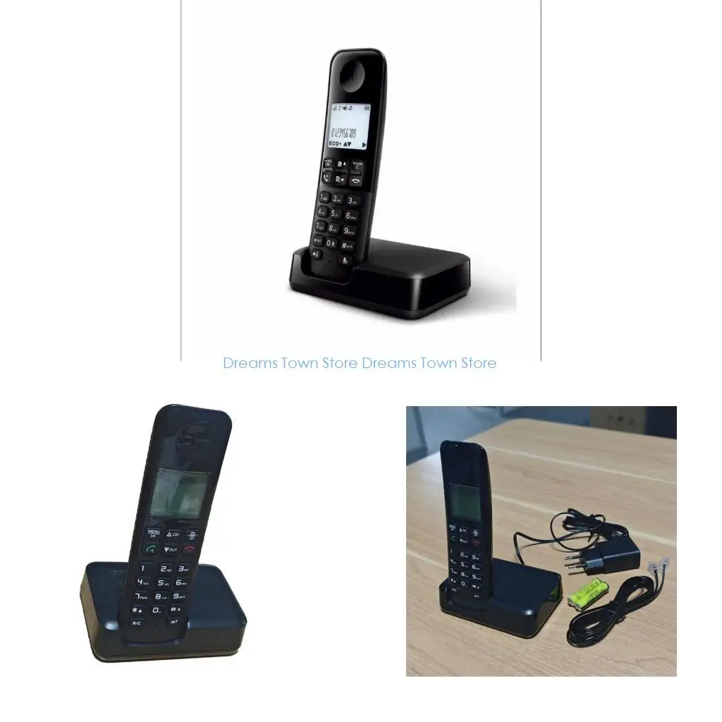 HX6A Voice Cordless Phone System Solid Design for Family Business Communication