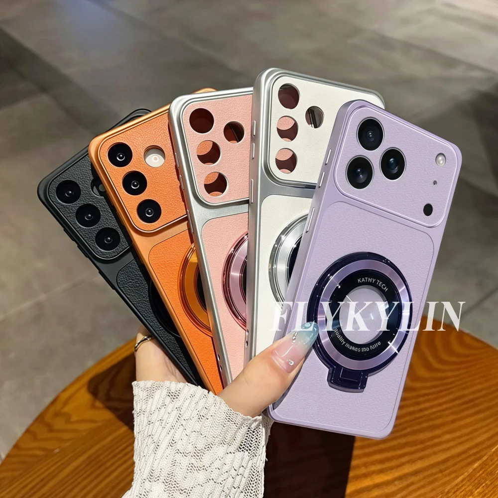 Funda de teléfono con textura de lichi para Honor 600 500 Pro 400 Smart 300 200 100 90 80. El soporte está equipado con accesorios de correa de mano.
