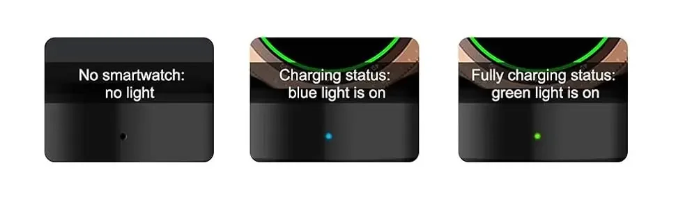 Kabelloses Ladegerät für Samsung Galaxy Watch 8 7 6 5 4 3 Active 1/2 42mm/46mm Ladestation Schnell-Ladestation – Detail 7