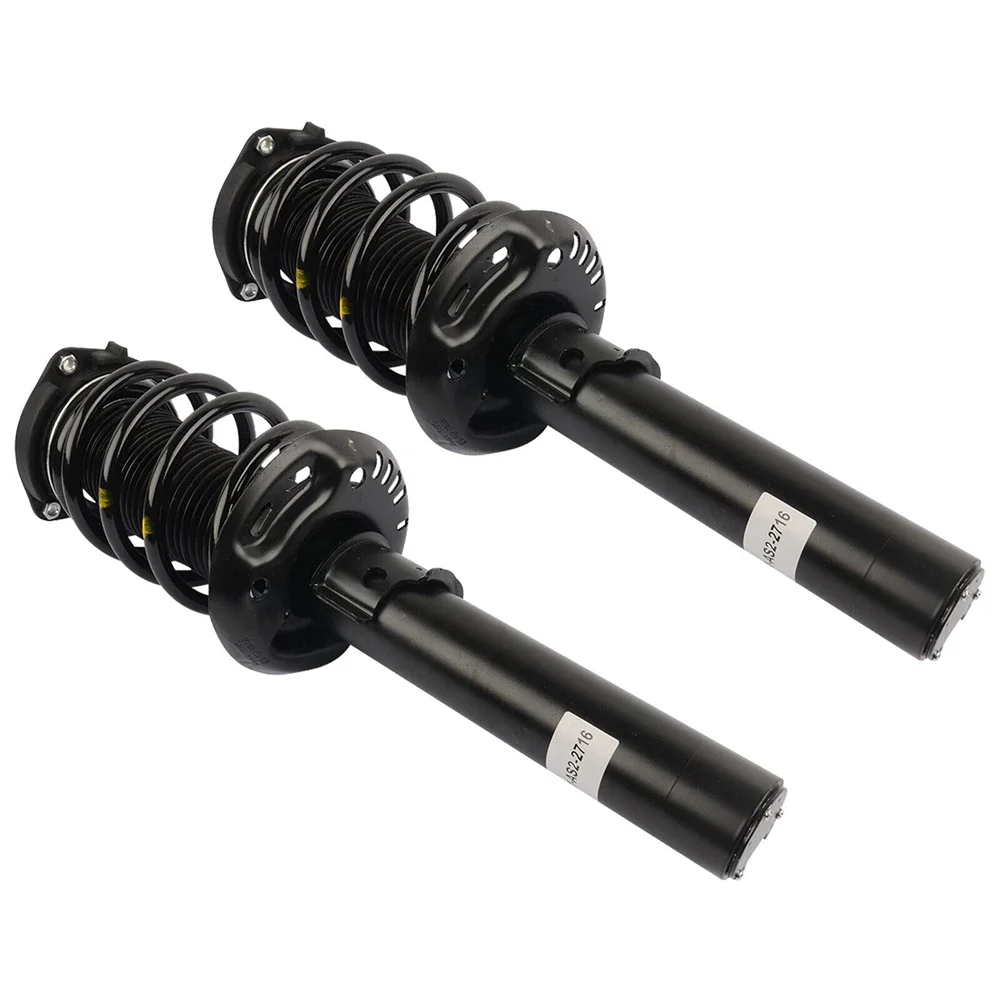 Pair Front Shock Absorbers Magnetic Ride Spring Assy For Audi TT TTS MKII TTRS Quattro 2007-2015 8J0413029M 8J0413029D