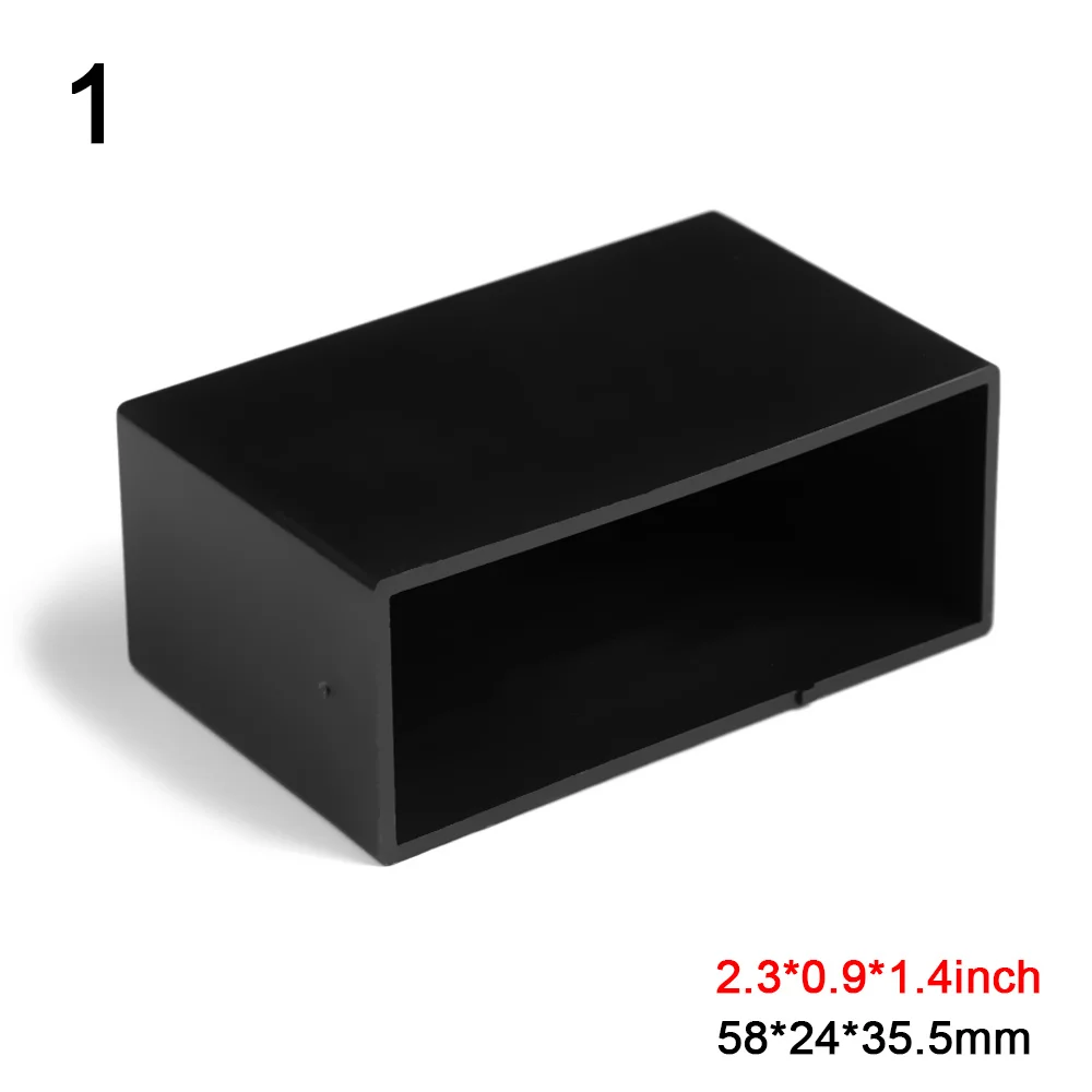 Black ABS Plastic High Quality Instrument Case Enclosure Boxes Electronic Project Box Waterproof Cover Project