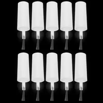 

20Pcs Nail Polish Bottle Caps with Brush Fine Tip Design for Even Coating Replacement for Fingernail Polish Containers