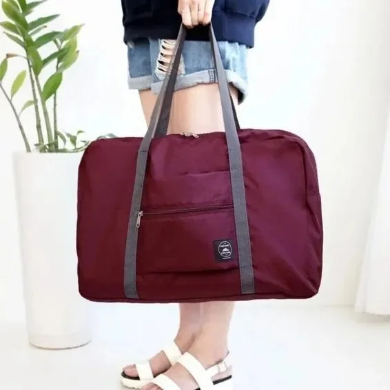 1Pc Moving Luggage Storage Bag Foldable Storage Bag Portable Airplane Bag Multifunctional Large Capacity Travel Bag Waterproof