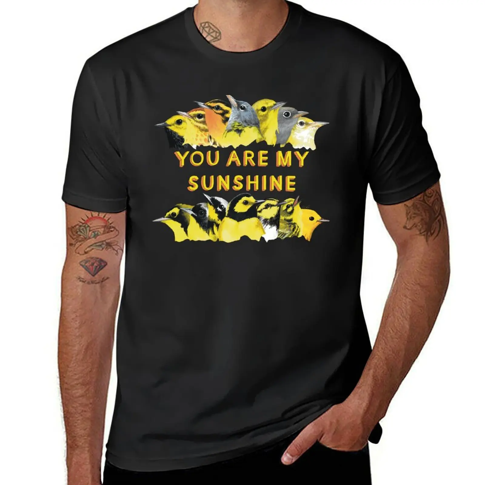 

You Are My Sunshine (Warblers) T-Shirt croswit shirt man customizeds cute clothes tee shirts for men