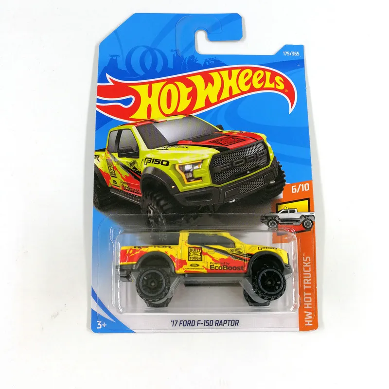 2018-175 HOT WHEELS 1:64 17 FORD F-150 RAPTOR diecast car model gifts