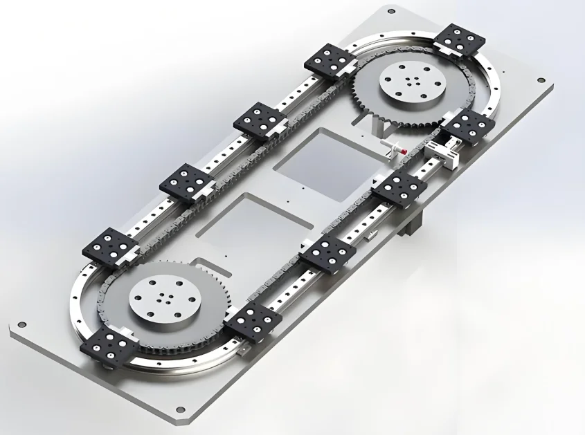 Circular Guide Rail Customized Arc Linear Guide System Gear Rack/belt Transmission Curved Guide Rail and Block for Cnc Machine