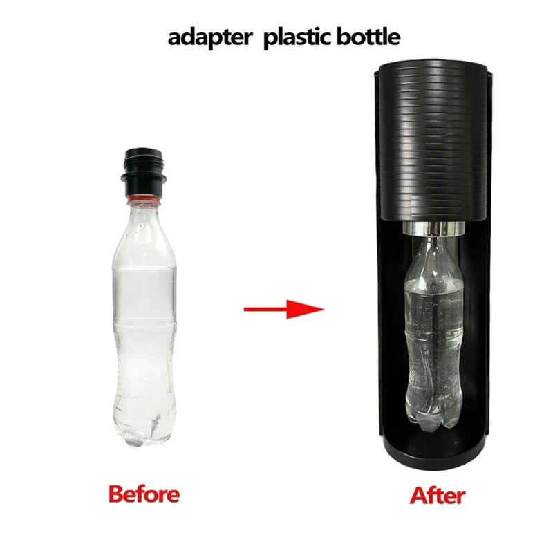 Plastic Adapter Bubble Bottle Adapter Plastic Waterfles Adapter Universeel