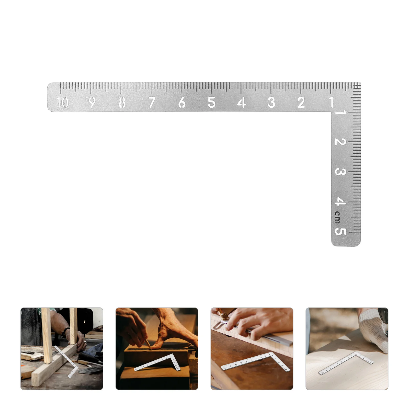 

Stainless Steel Angle Ruler Professional Carpenter Square Measuring Tool For Woodworking Layout Metal Ruler Construction