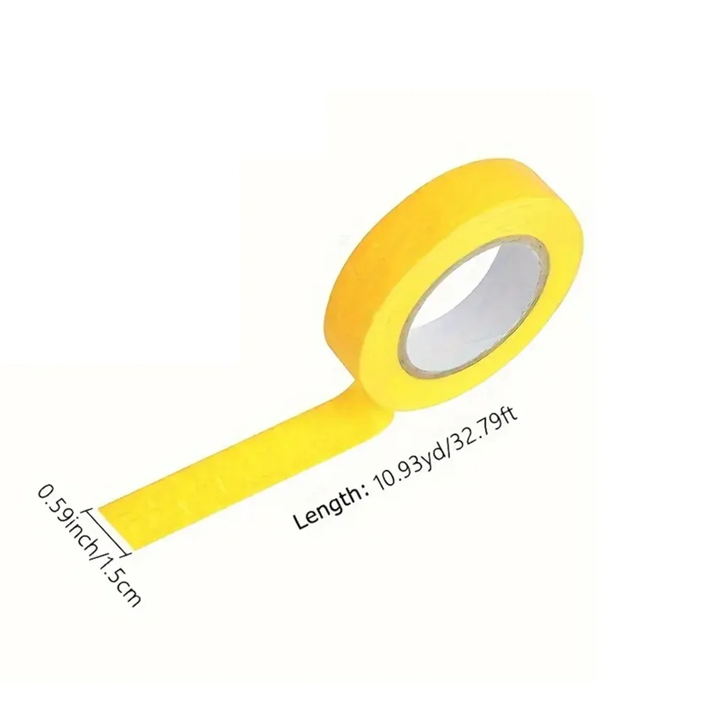 8 لفات من شريطٌ لاصق ملون للرسامين الملونين، أشرطة ملصقات فنية ملونة بألوان قوس قزح للحرف اليدوية المتحركة في الفصول الدراسية