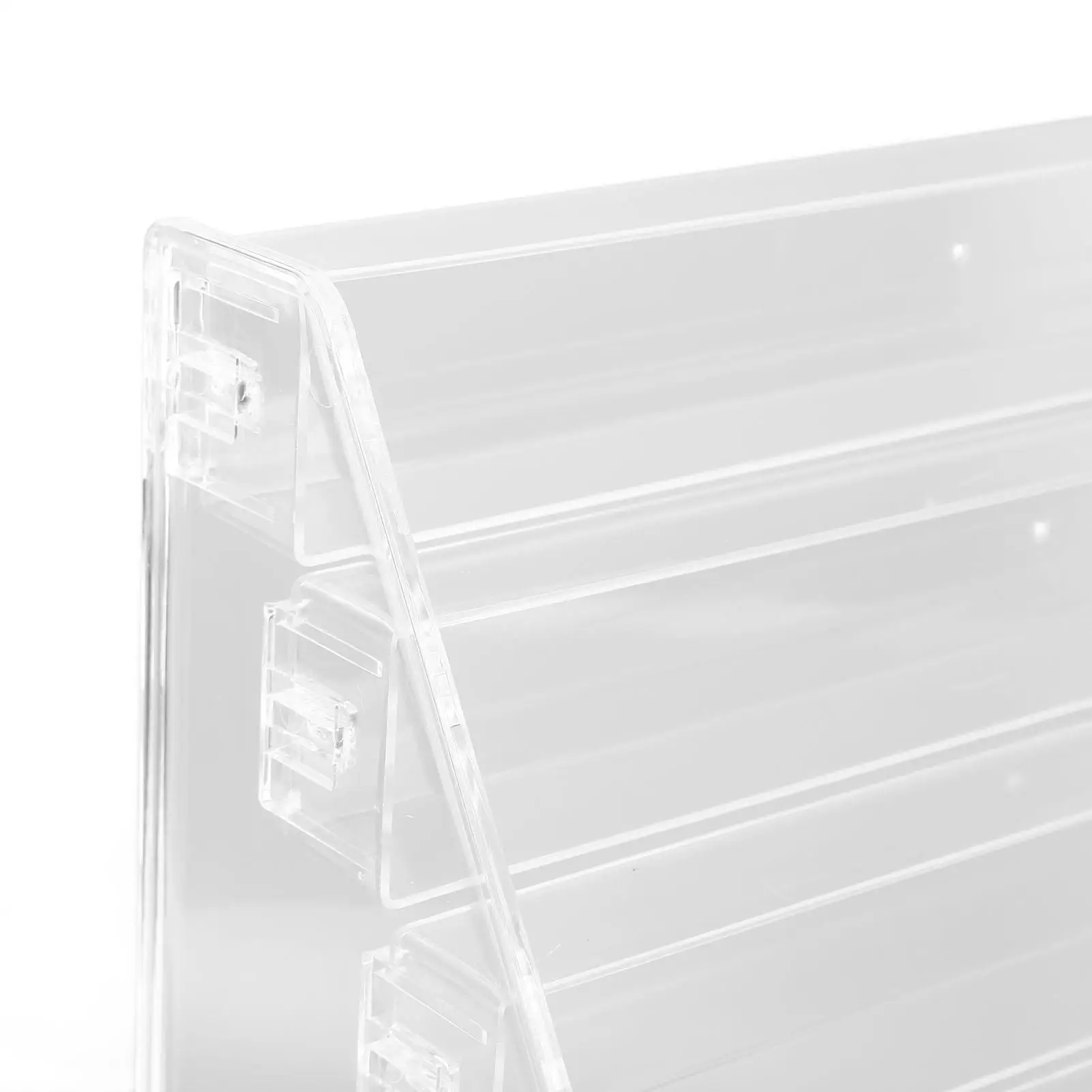 Transparent Nail Polish Display Rack Makeup Storage Holder - Easy Assembly, Wide Application, Non Toxic, Durable