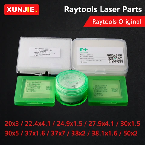 Керамическая лазерная линза Raytools 27,9x4,1/24,9x1,5 для высокоточной резки