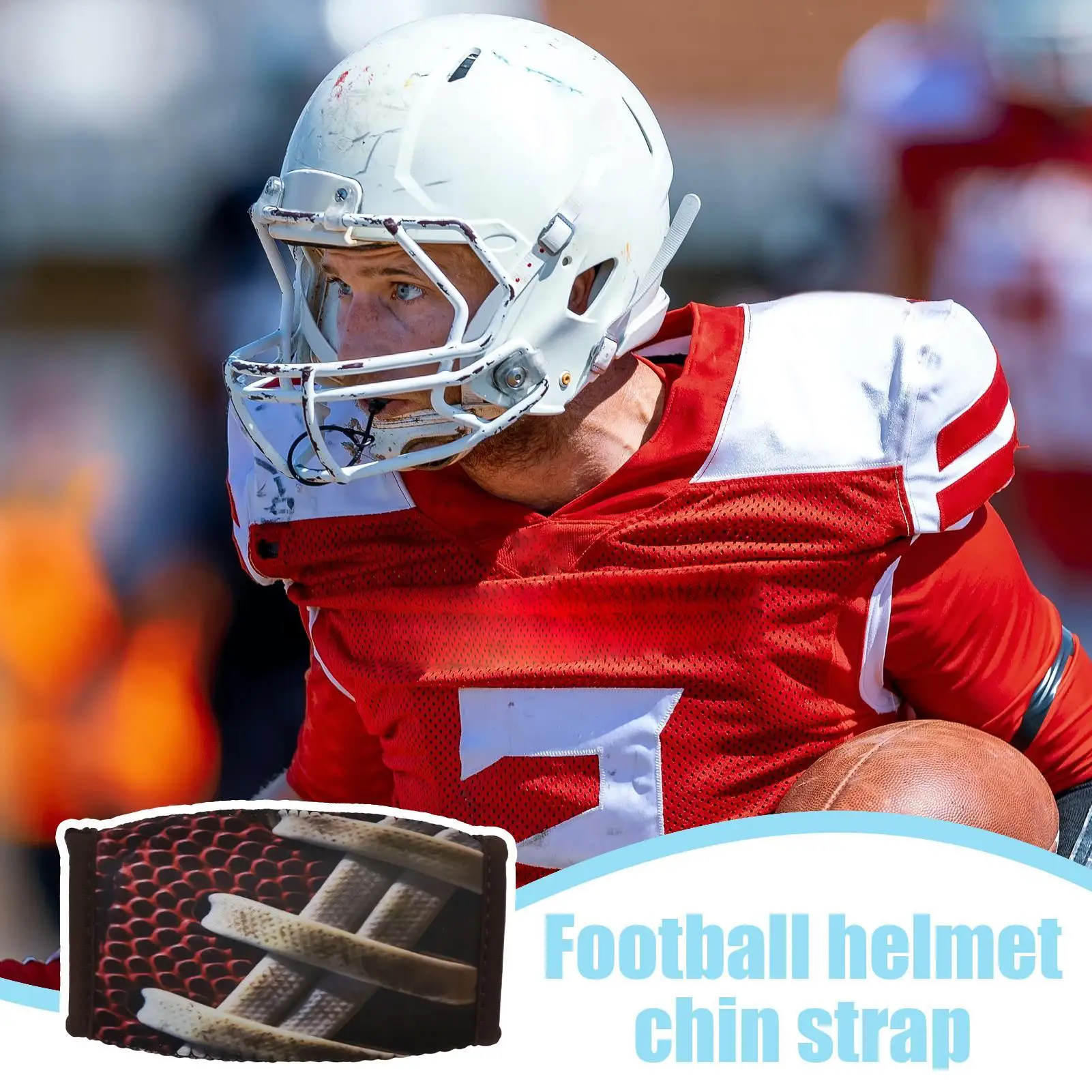 

Молодежный ремешок для подбородка, мягкая защита для челюсти для хоккея, дышащая быстросъемная защита для челюсти для тренировок, мужчин, женщин, езды на горном велосипеде