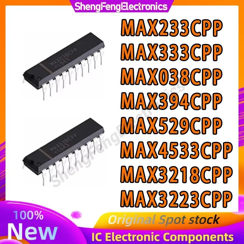 

MAX038CPP MAX233CPP MAX333CPP MAX394CPP MAX529CPP MAX4533CPP MAX3218CPP MAX3223CPP DIP20 MAX038 in stock