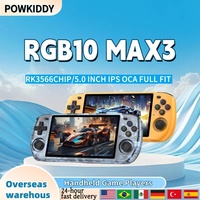 POWKIDDY RGB10MAX3 Retro Handheld Game Console Open-Source Gaming Video Player 5 Inch HD 1280*720 IPS Screen Children's Gifts