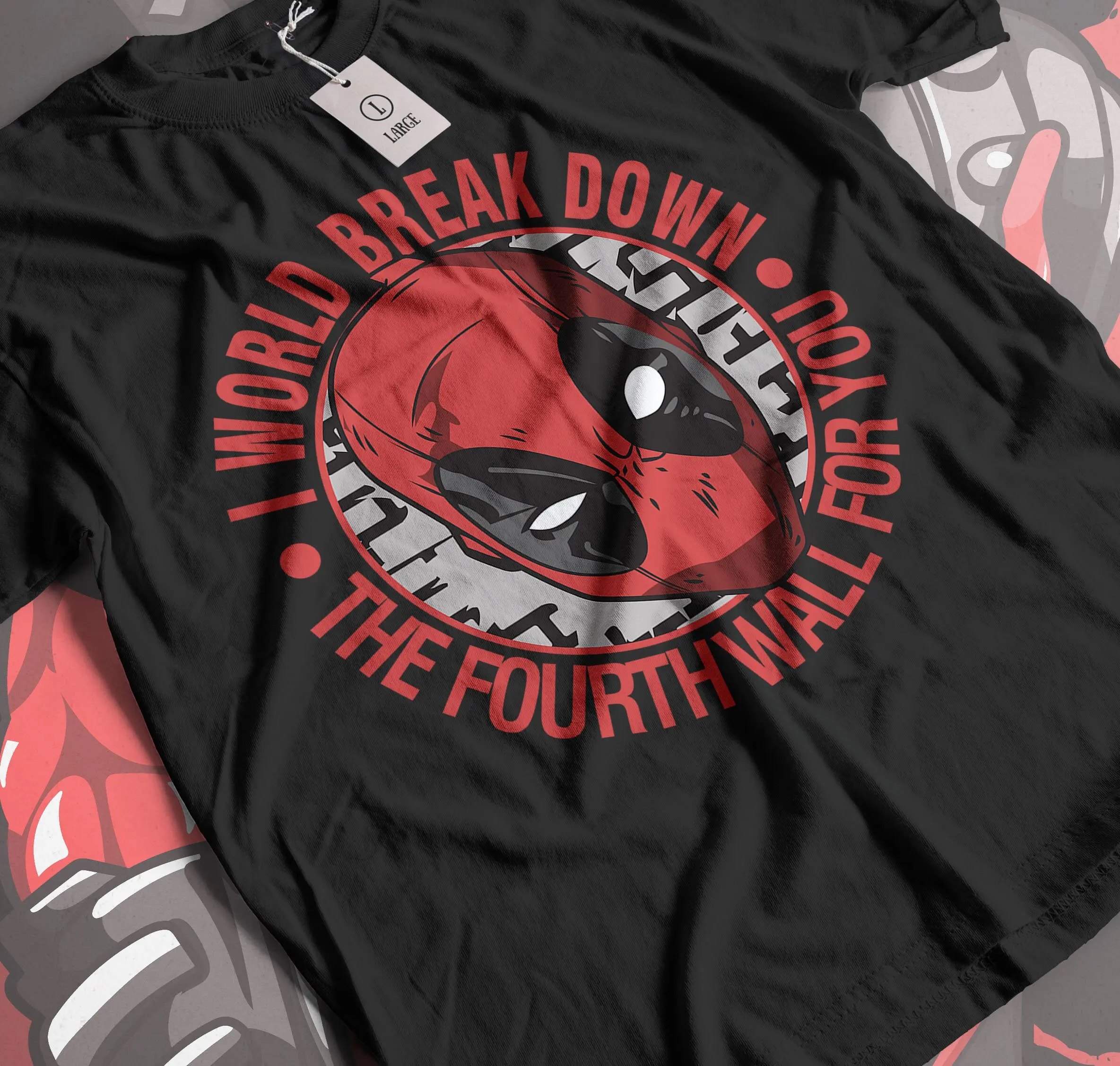 2026 Avengers Style Men's and Women's Summer Pure Cotton T-shirt Fan Style Comfortable, Breathable, High-quality Ins Y2k