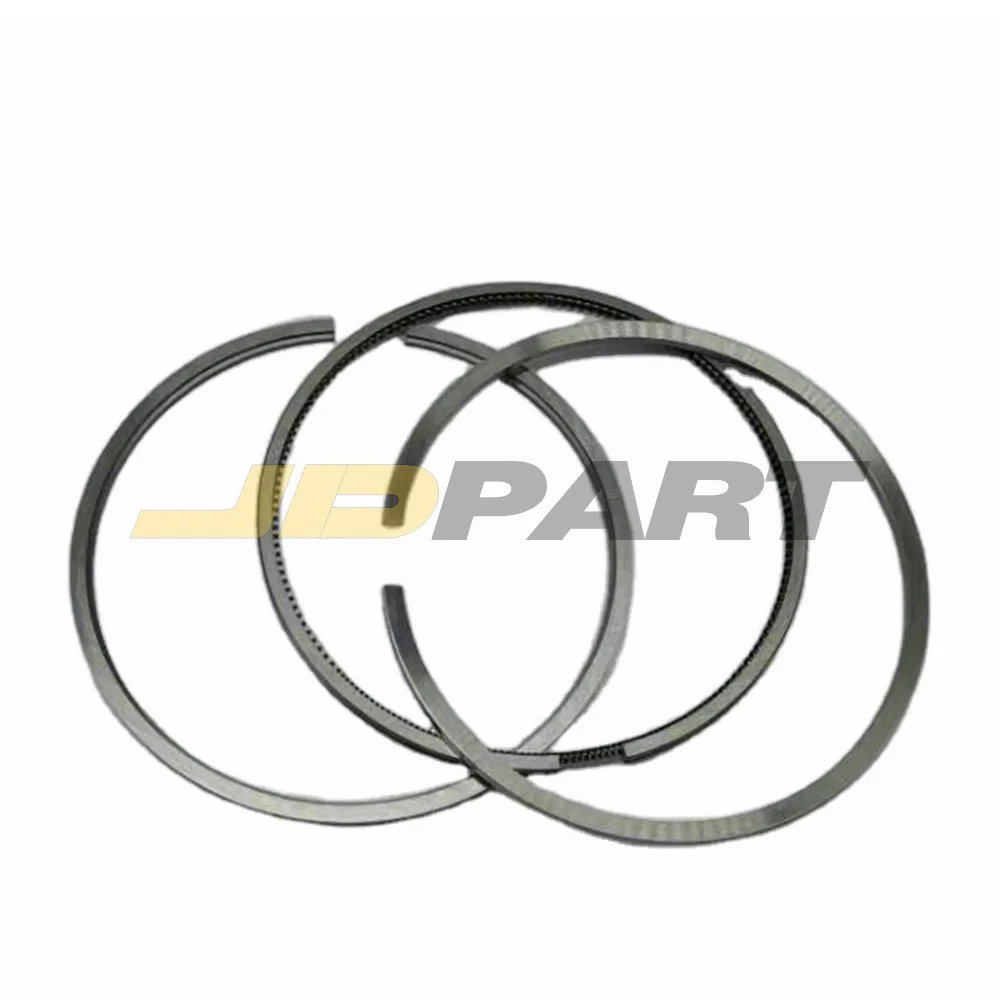 Premium Quality 3 Sets STD Piston Set (Pin & Clip) With Rings For Isuzu 3LD1 Engine Excavator