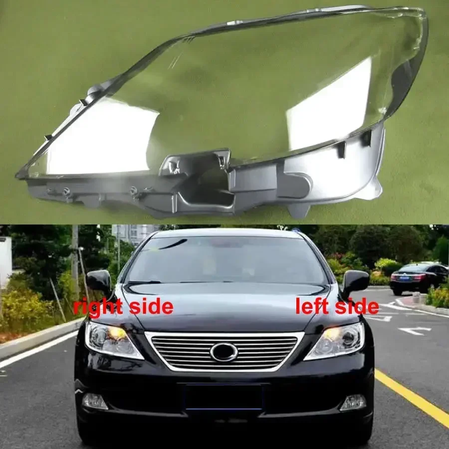 

For Lexus LS460 2006 2007 2008 2009 Headlamp Cover Transparent Mask Headlight Shell Lens Plexiglass Replace Original Lampshade