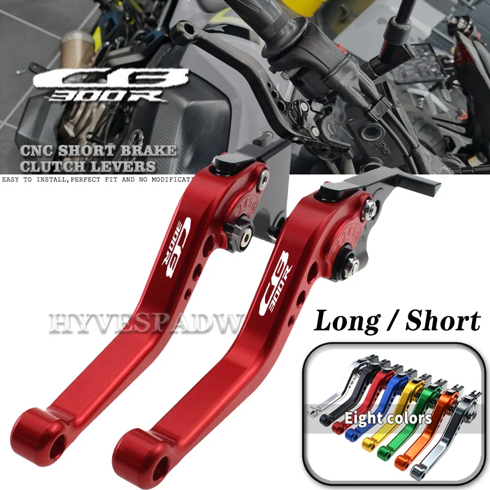 

Motorcycle CNC Adjustable Handles Lever Long/Short Brake Clutch Levers For HONDA CB300R 2019 CB 300R