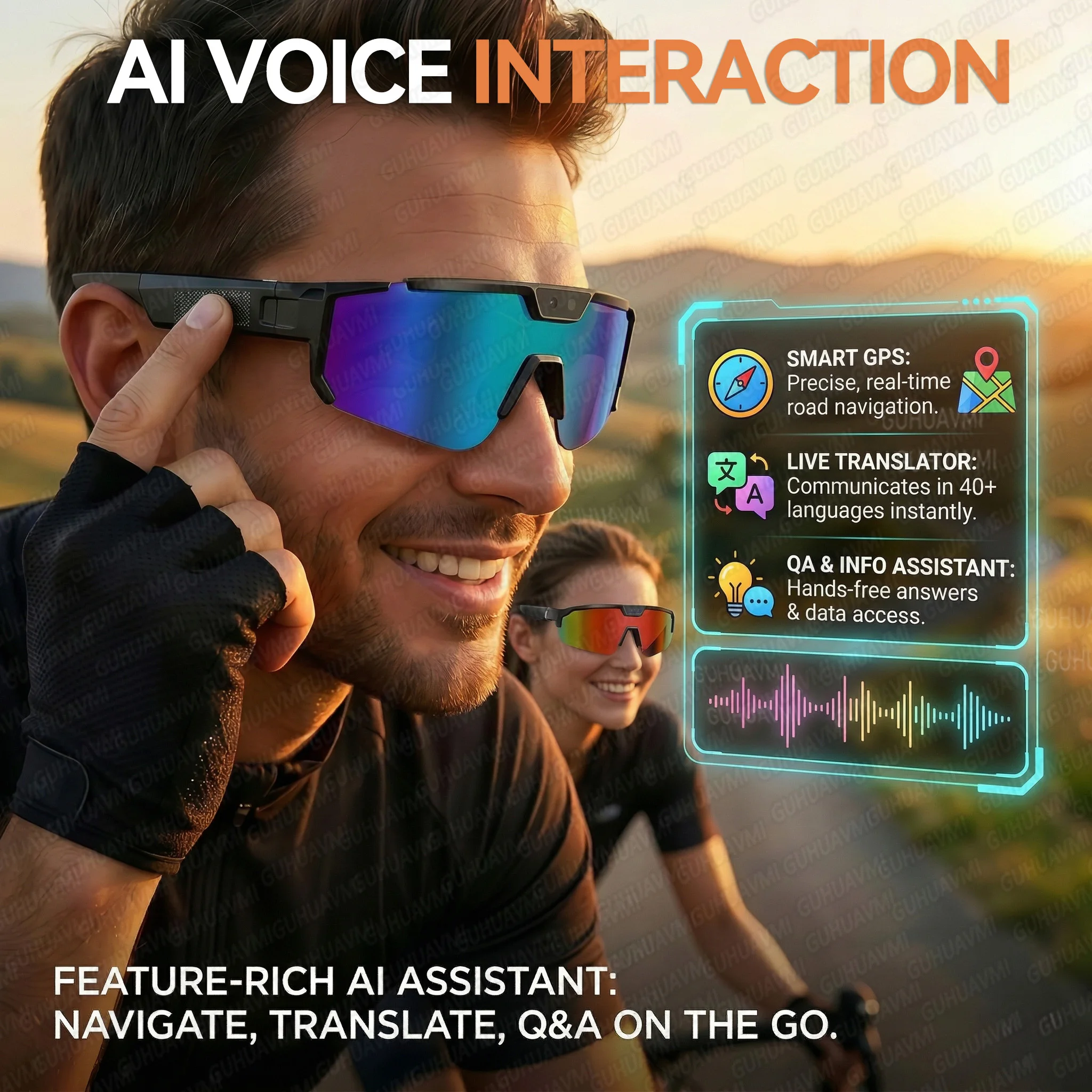 2026 Upgrade Smart Glasses wit - Audio Music Bluetooth review and price