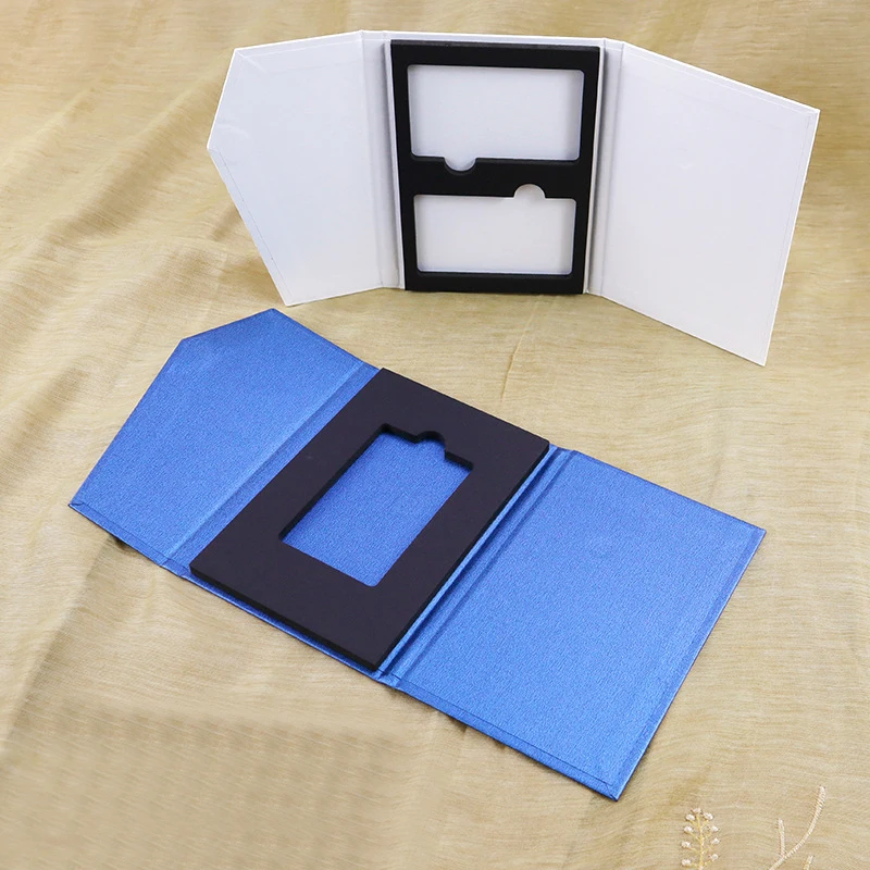 1PC Spot Universal Membership Card Set, VIP Card Packaging Gift Box, Business Bank Cards Holder, Hot Stamping Logo