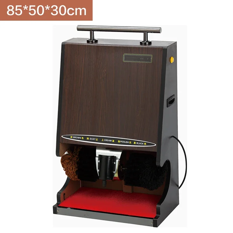 220V Automatic Shoe Brushing Machine for Hotel Lobby with Sensor, Shoe Shiner Tool for Home and Commercial Use A