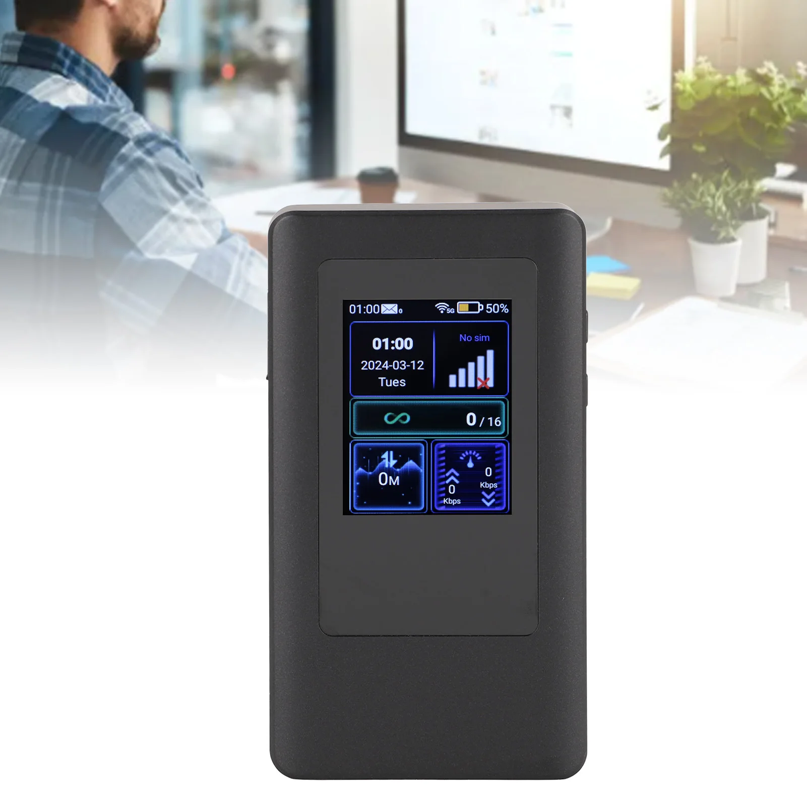 

5G Мобильная точка доступа Поддержка 16 устройств Высокоскоростное портативное подключение доступа для путешествий Гигабитное подключение для развлечений в прямом эфире