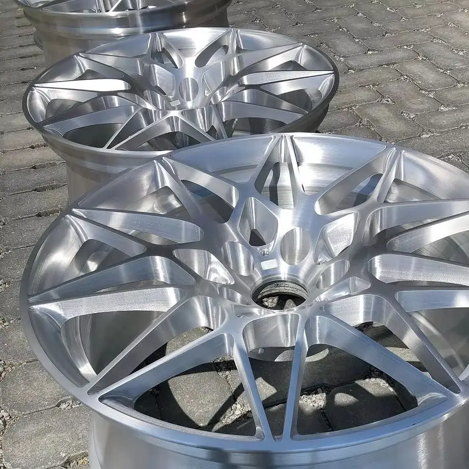 

Forged Wheels 19-22 Inch, Brushed Chrome Finish, 5x112 5x120 PCD, 6061-T6 Aluminum Rims for BMW, Performance Upgrade