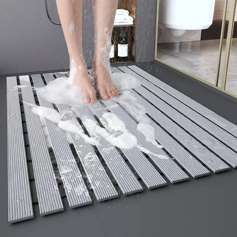 

Shower room bath shower floor mat toilet floor mat household waterproof anti-drop hotel bathroom anti-slip mat