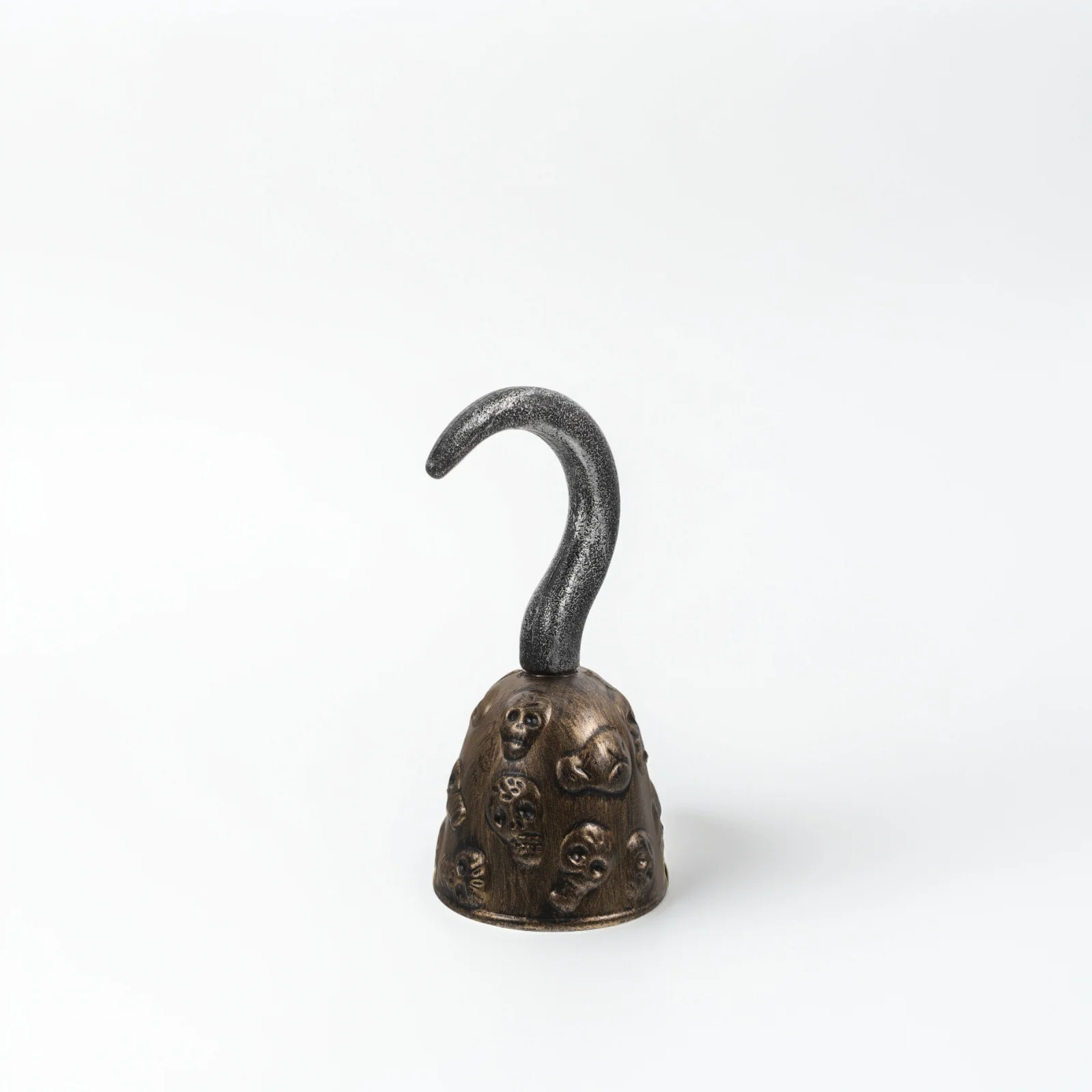 1pc Hook Vintage Skull Design Plastic Party Accessory For Halloween Cosplay Stage Performance Costume Prop Pirate Party