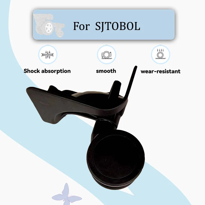 

For SJTOBOL T134 Luggage Wheels Ultra-Quiet, Anti-Slip, Wear-Resistant Universal Replacement Wheels 360-Degree Swivel Wheels