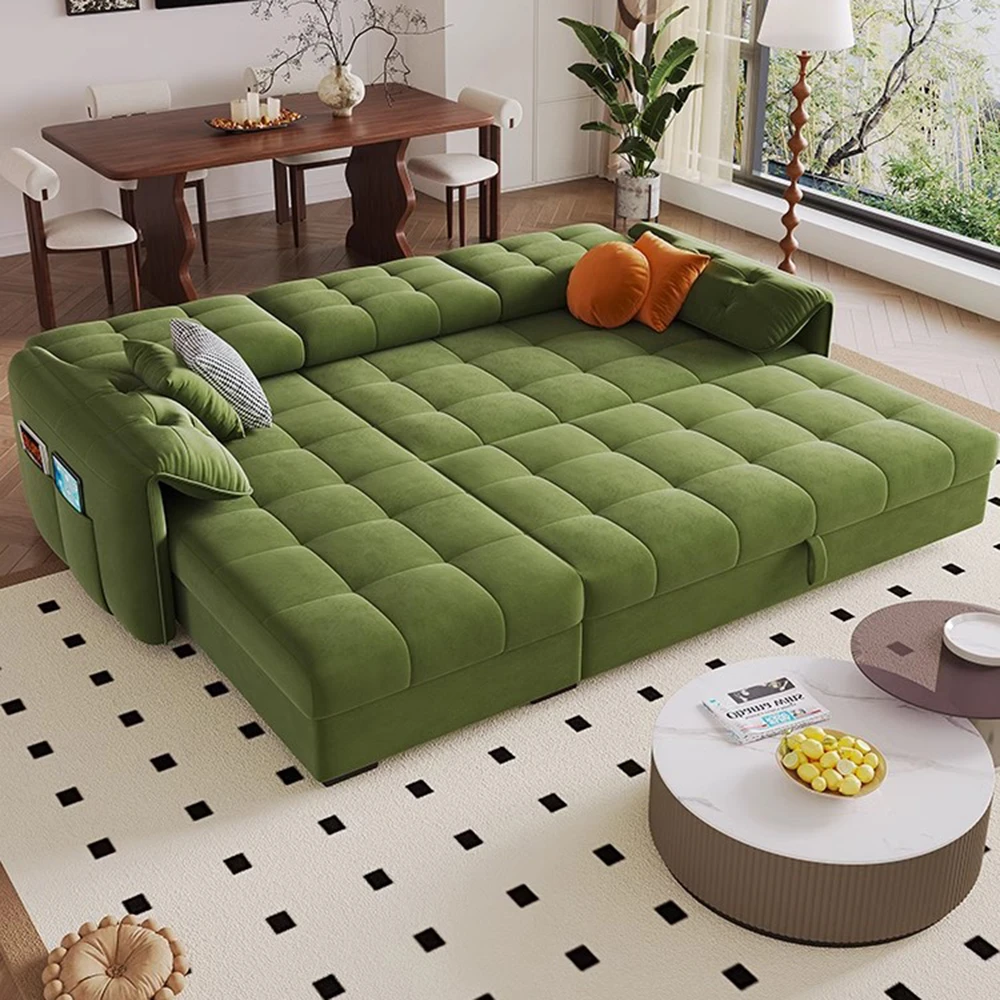 Folding Relax Sofas Bed Bedroom Multifunctional Modular Individual Sofa Convertible Pull Out Divani Da Soggiorno Home Decoration