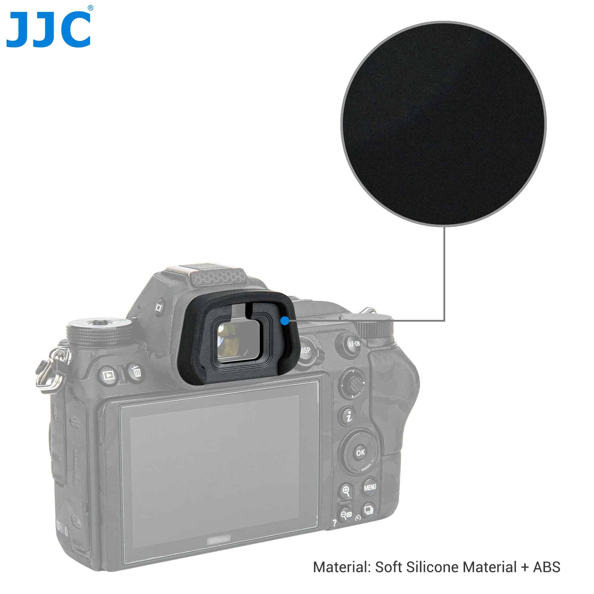 JJC Camera Eyecup EySIM thatViewfinder Eye Cup pour Nikon Z6III Z6II Z7II Z7 Z6 Z7 II Z6 II Z5 Eyeshade Accessoires Remplace DK-29