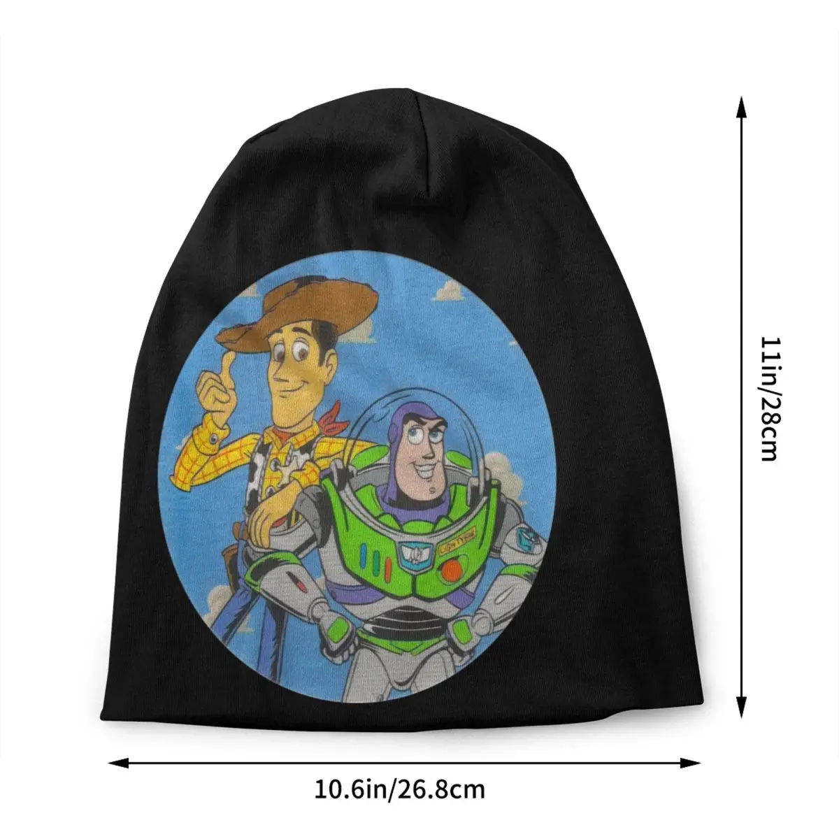 Custom Toy Story   Skullies Beanies Caps Men Women Unisex Street Winter Warm Knitted Hat Adult Woody Buzz Lightyear Bonnet Hats